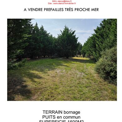 Terrain 1500 m²