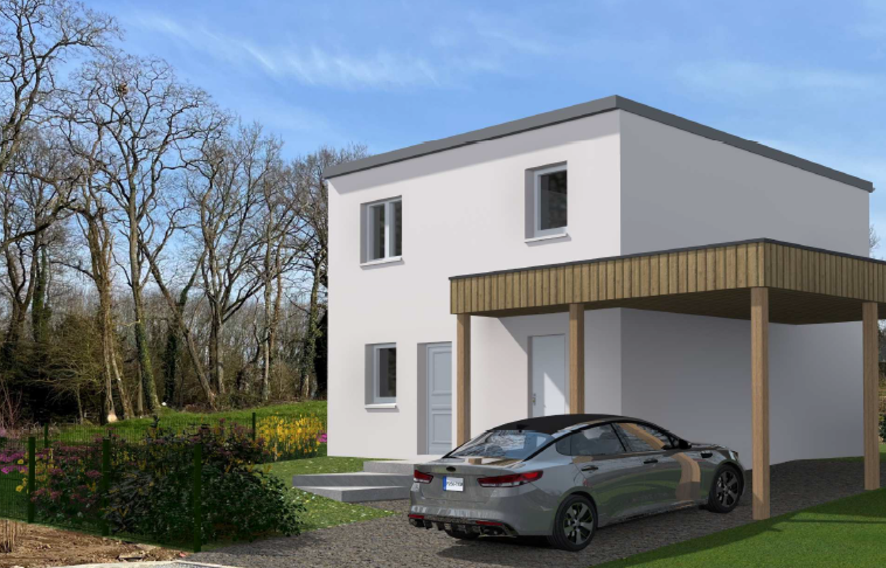 maison 92 m2 à construire à Monterblanc (56250)