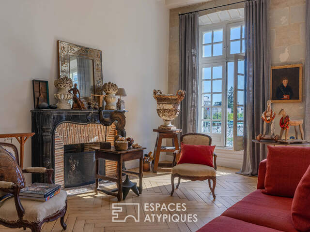 Superbe appartement  XVIII restauré Centre  NANTES — photo du bien