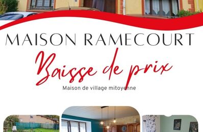maison 6 pièces 130 m2 à vendre à Ramecourt (88500)
