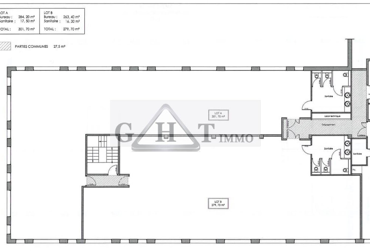 Bureaux a louer de 682 m² Serris — photo 1