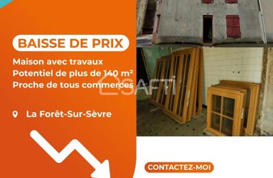 vente maison 36 000 € à proximité de Montournais (85700)
