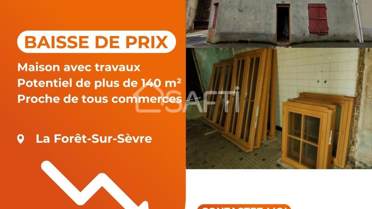 maison 5 pièces 141 m2 à vendre à La Forêt-sur-Sèvre (79380)
