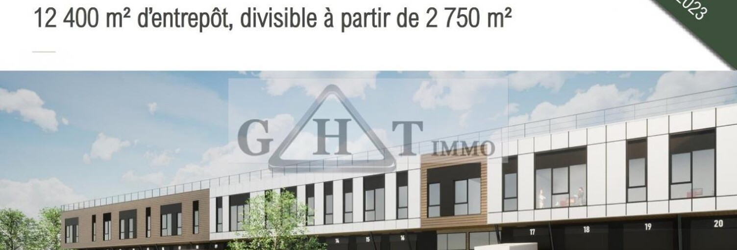 Local industriel  2754 m² à louer à Trappes (78190)