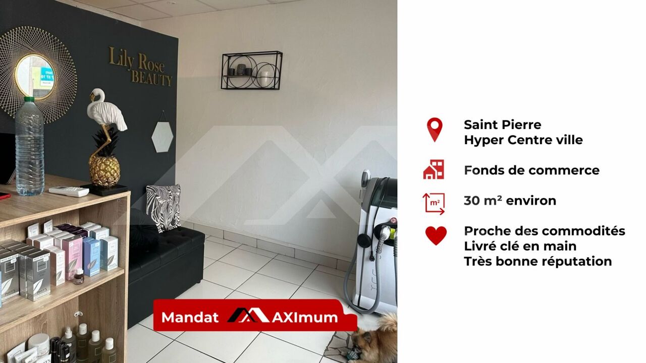 commerce  pièces 30 m2 à vendre à Saint-Pierre (97410)