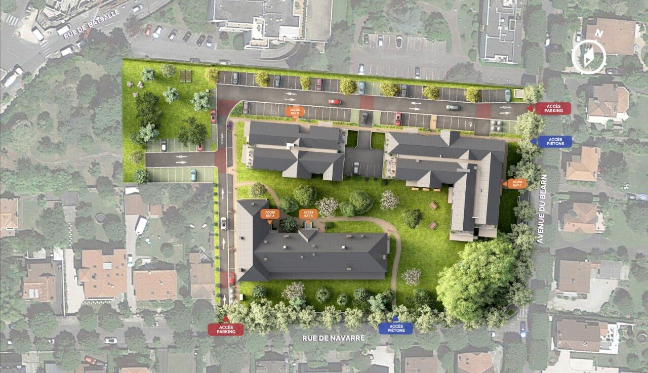 Appartement  T2 à vendre Pau 64000