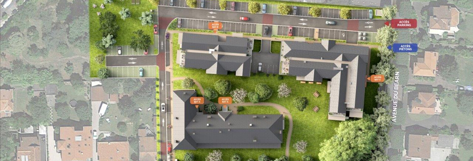 Appartement 2 Pièces 45 m² à vendre à Pau (64000)