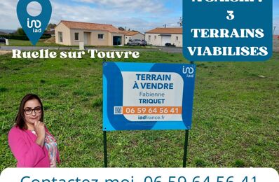 vente terrain 62 000 € à proximité de Torsac (16410)