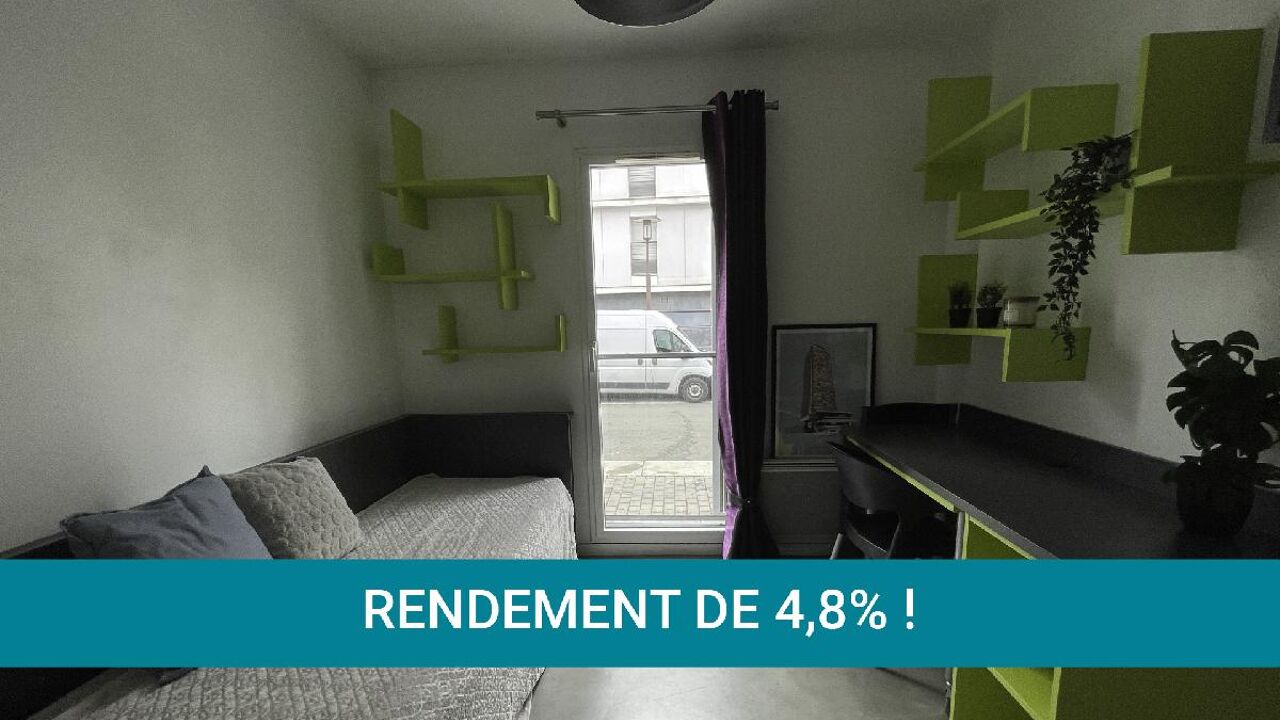 appartement 2 pièces 18 m2 à vendre à Nantes (44200)