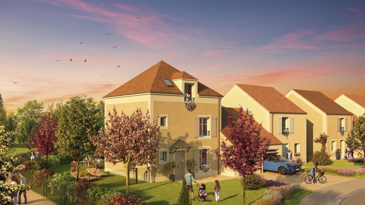 maison neuf T4, T5 pièces 79 à 132 m2 à vendre à Villevaudé (77410)