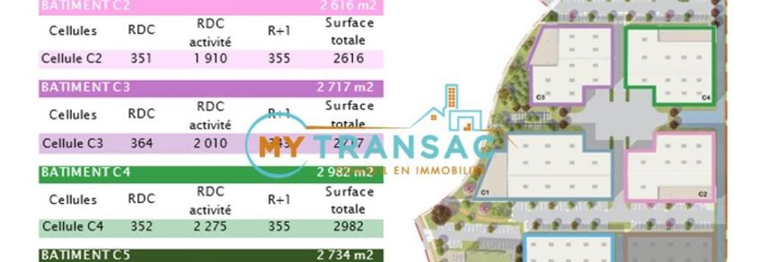 Local industriel  2376 m² à vendre à Villebon-sur-Yvette (91140)