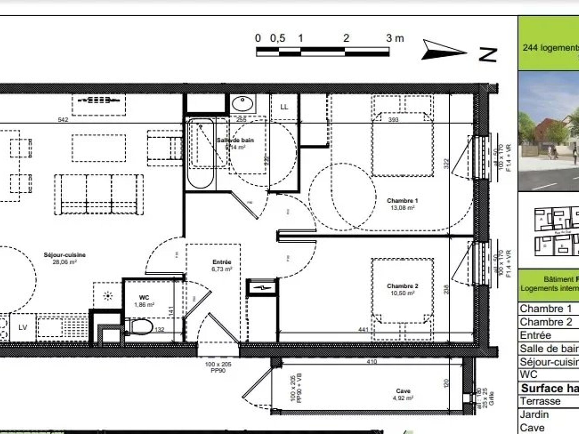 Vente Appartement 65m² 3 Pièces à Marly-la-Ville (95670) - Arthurimmo