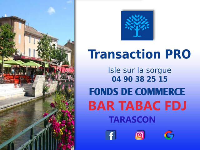 Fonds de commerce Tabac Tarascon — photo du bien