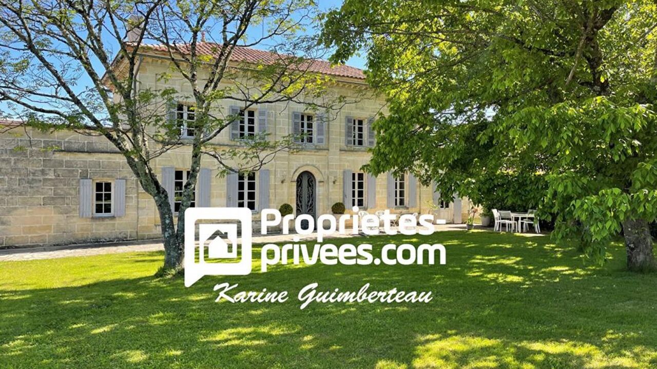 maison 7 pièces 330 m2 à vendre à Saint-Émilion (33330)