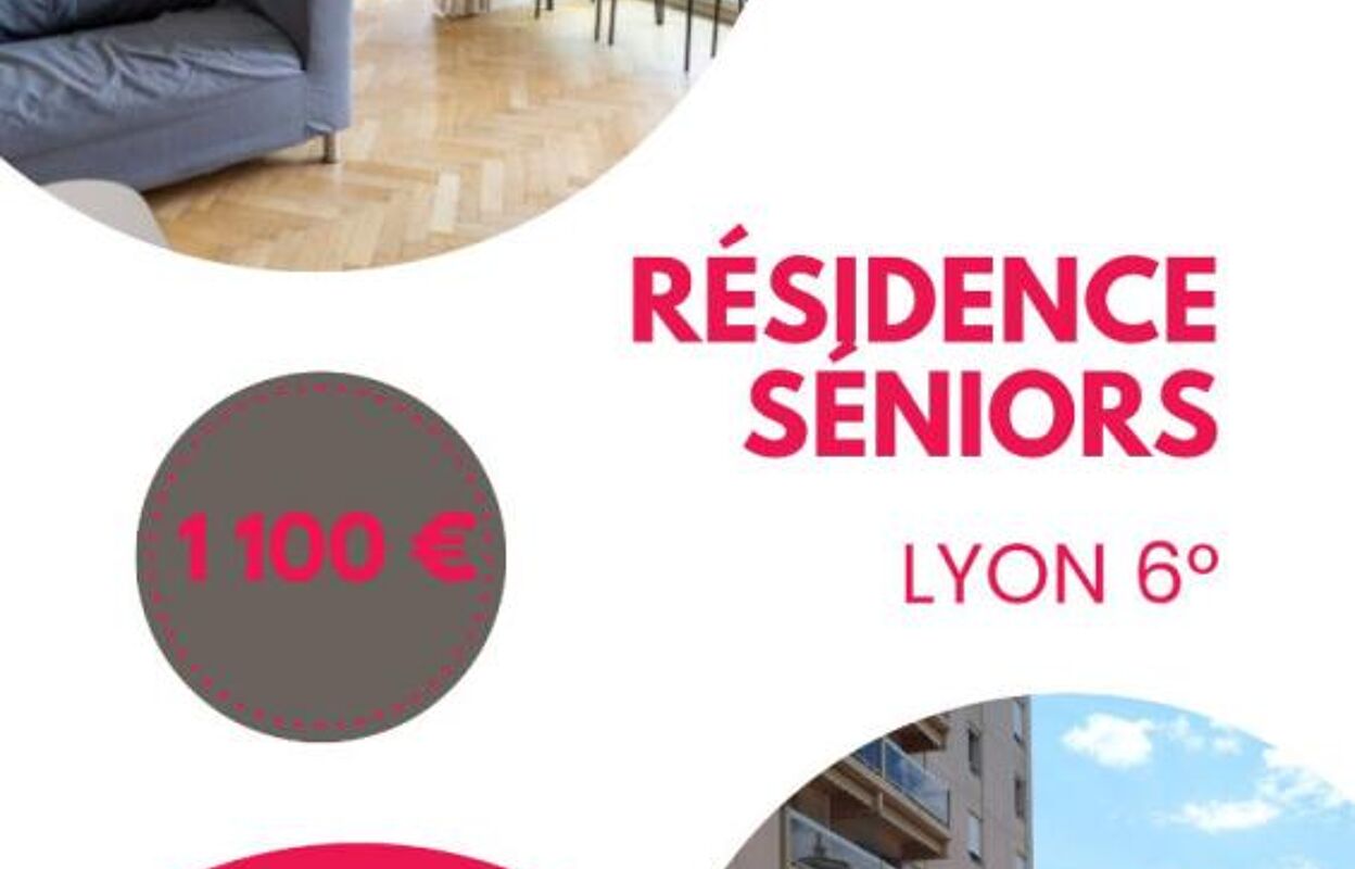 appartement 2 pièces 34 m2 à louer à Lyon 6 (69006)