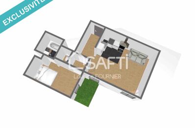 appartement 2 pièces 45 m2 à vendre à Conflans-Sainte-Honorine (78700)