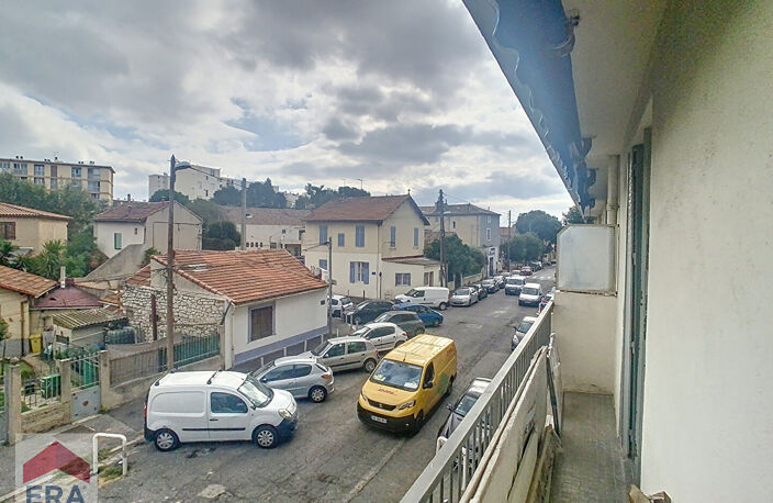 A VENDRE MARSEILLE 13014 ST GABRIEL APPARTEMENT T3 BALCON CAVE LOCATAIRE EN PLACE — photo 4