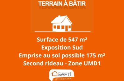 terrain  pièces 547 m2 à vendre à Saint-Sébastien-sur-Loire (44230)