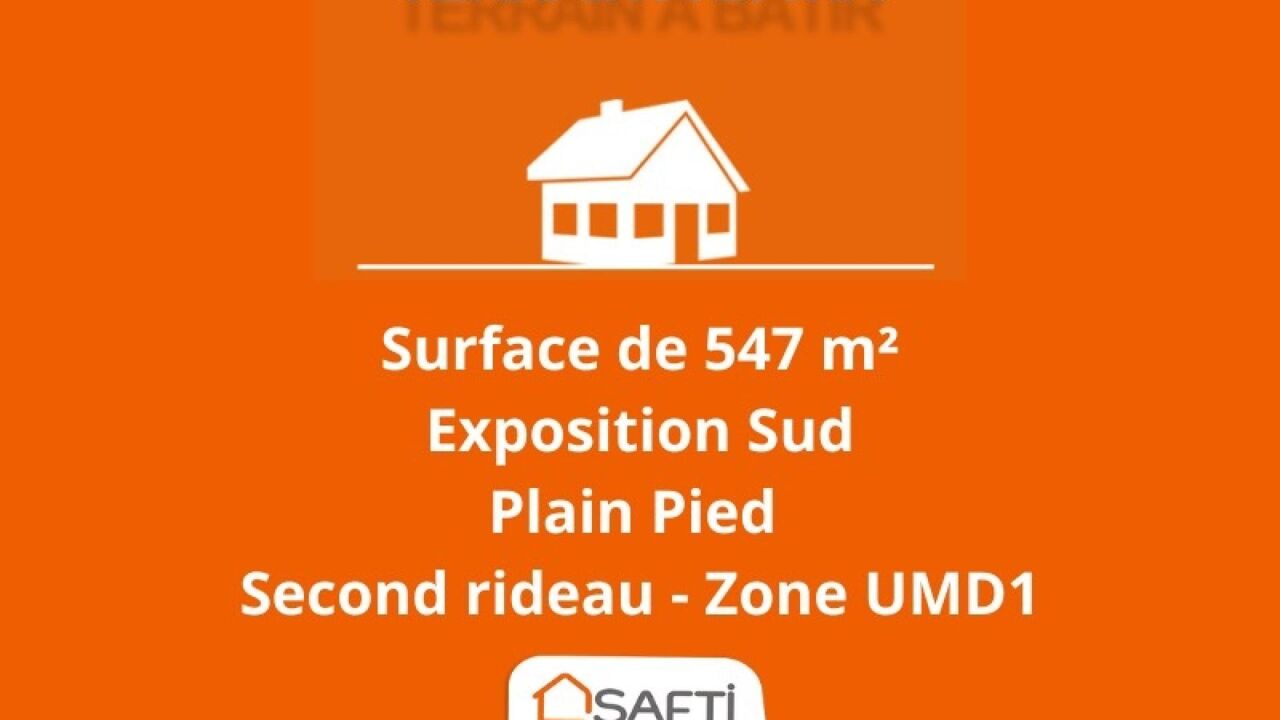 terrain  pièces 547 m2 à vendre à Saint-Sébastien-sur-Loire (44230)