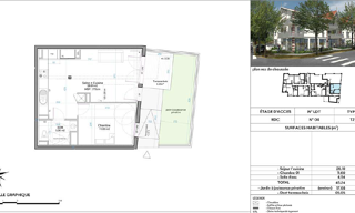Appartement 2 Pièces 45 m² à vendre à Andernos-les-Bains (33510)