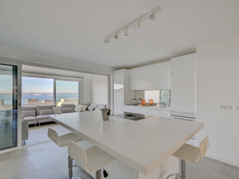 MARSEILLE 8: Luxueux Penthouse vue mer à Montredon — photo 1