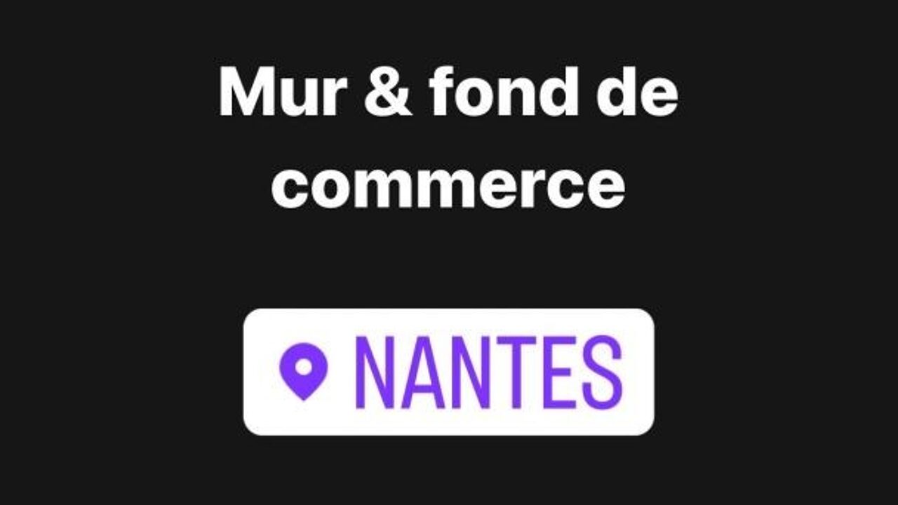 commerce  pièces 64 m2 à vendre à Nantes (44000)