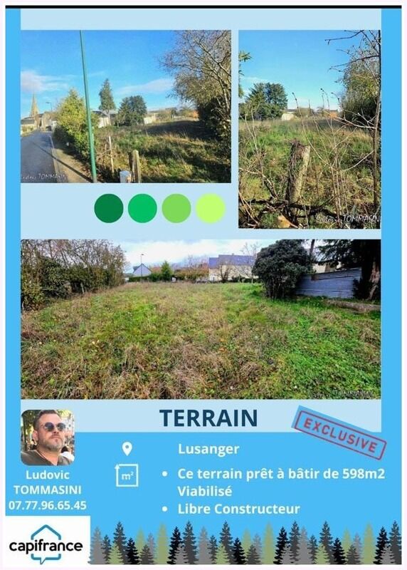 Terrain  à vendre Châteaubriant 44110