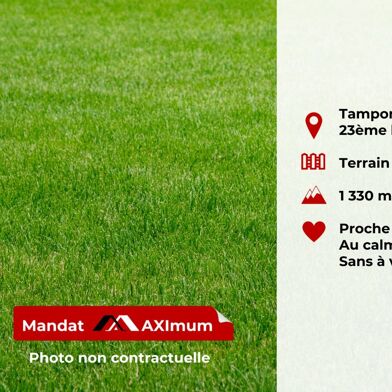 Terrain 500 m²