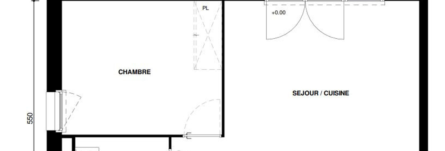 Appartement 2 Pièces 44 m² à vendre à Les Herbiers (85500)