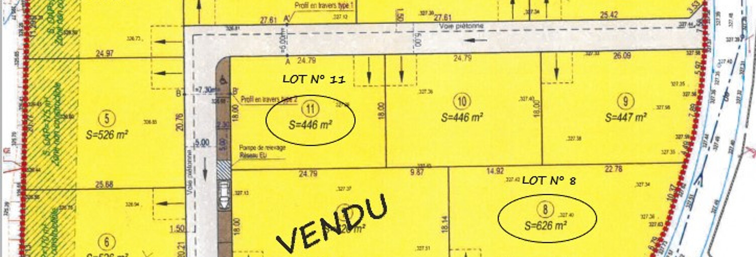 Terrain  500 m² à vendre à Juillan (65290)