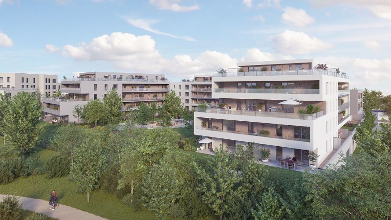 appartement neuf T2, T3, T4 pièces 45 à 85 m2 à vendre à Tinqueux (51430)