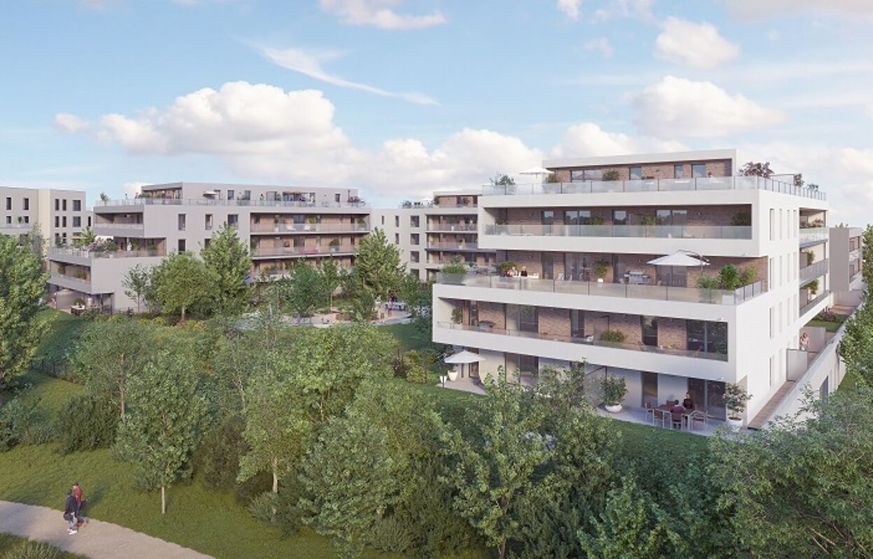 appartement neuf T2, T3, T4 pièces 45 à 85 m2 à vendre à Tinqueux (51430)