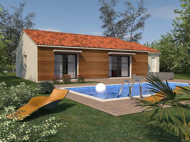Maison 4 pièces 95.00 m² - Terrain: 1153 m² — photo du bien
