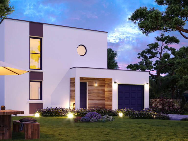Maison 4 pièces 93.00 m² - Terrain: 709 m² — photo 1