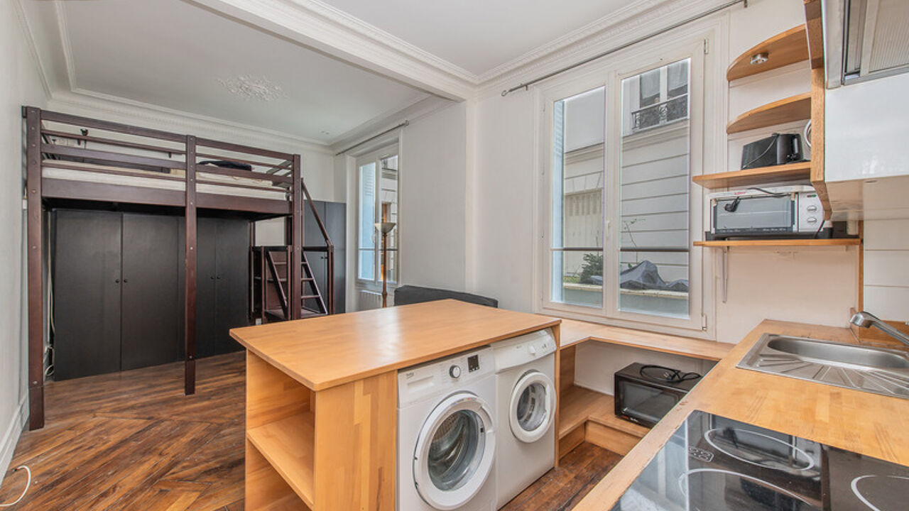 appartement 1 pièces 28 m2 à vendre à Paris 18 (75018)