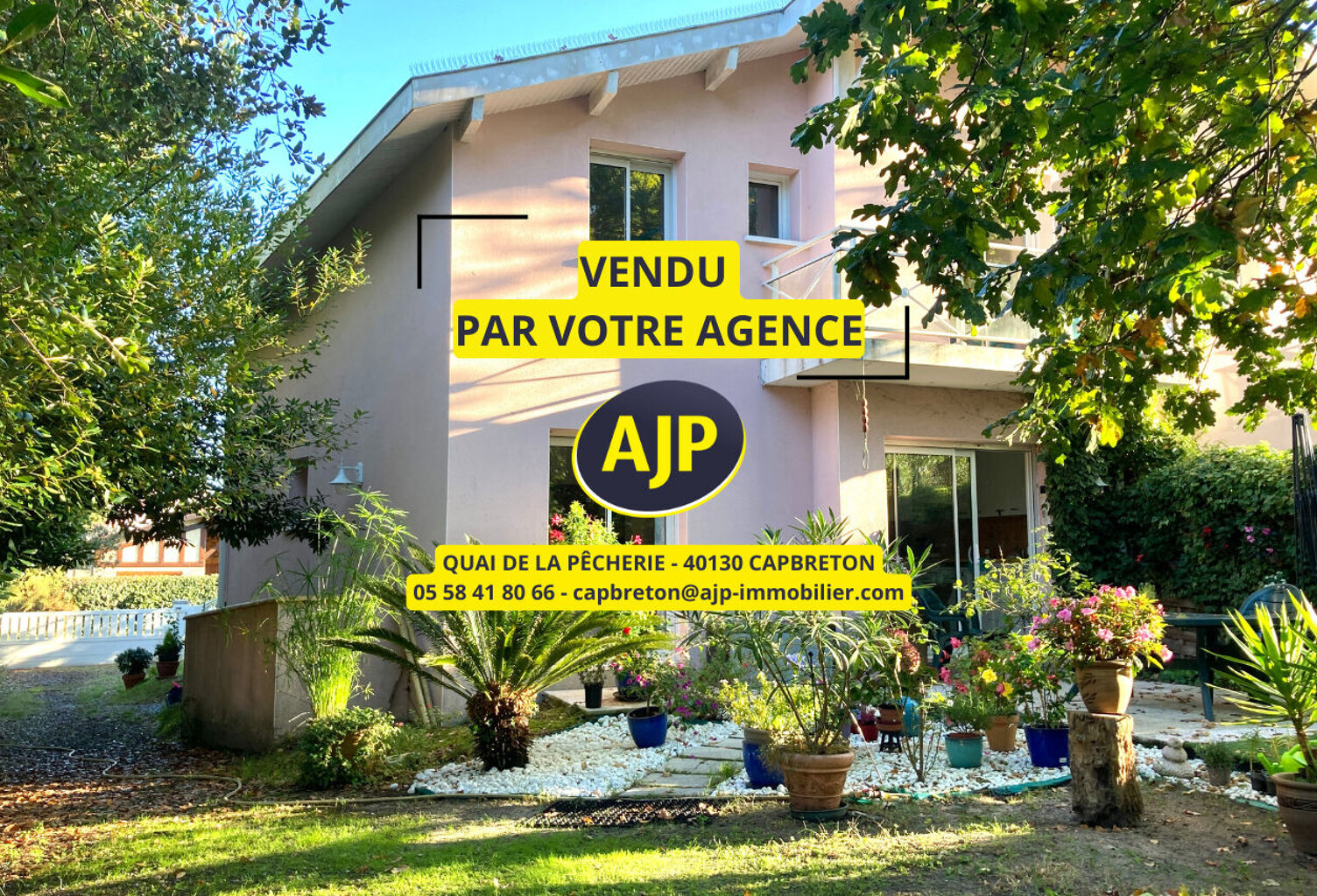 CAPBRETON PORT - MAISON 4 CHAMBRES AVEC BUREAU, TERRASSES et GRANDE CAVE — photo 1