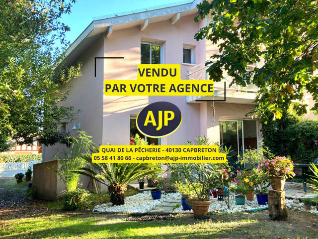 CAPBRETON PORT - MAISON 4 CHAMBRES AVEC BUREAU, TERRASSES et GRANDE CAVE — photo du bien