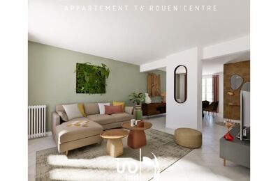 appartement 6 pièces 124 m2 à vendre à Rouen (76000)