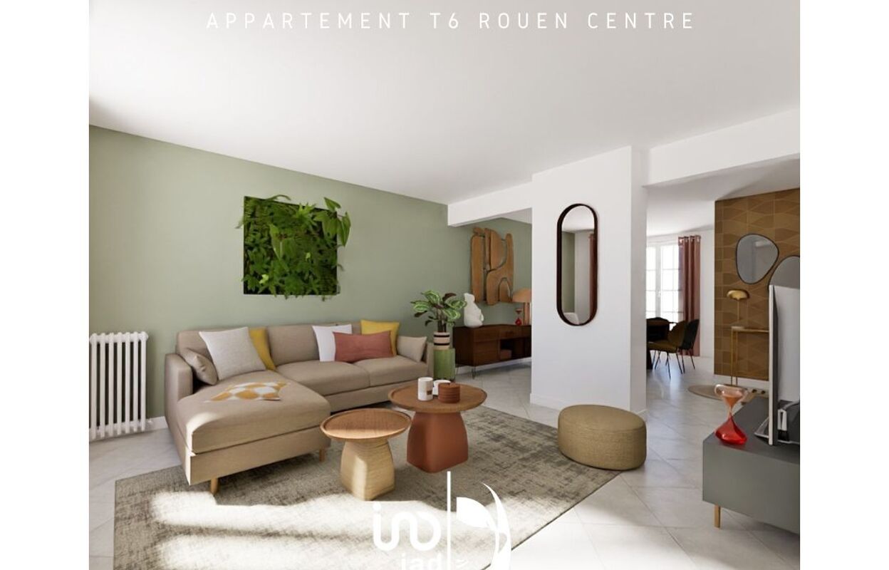 appartement 6 pièces 124 m2 à vendre à Rouen (76000)
