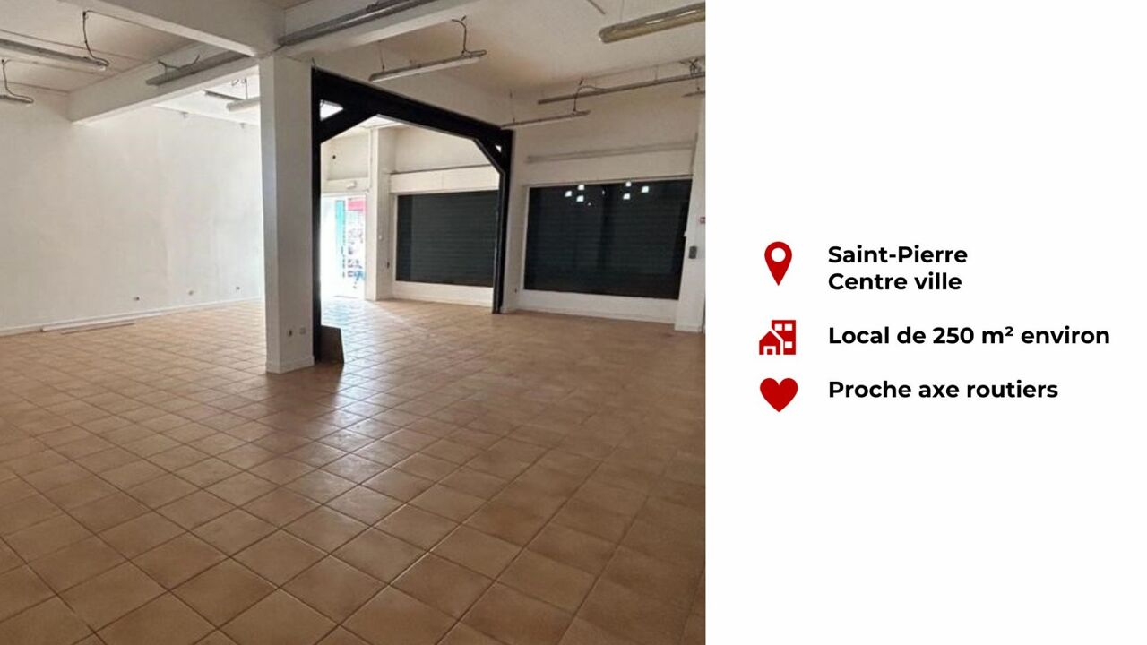 commerce  pièces 250 m2 à louer à Saint-Pierre (97410)