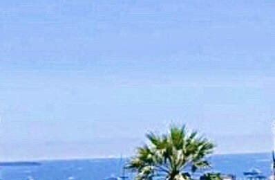 CANNES CENTRE BAS PETIT JUAS VILLA REFAITE T6 VUE MER 200M2 — photo du bien