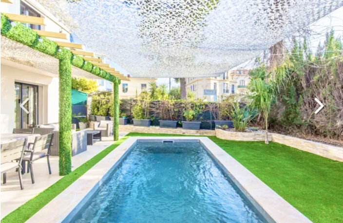 CANNES CENTRE BAS PETIT JUAS VILLA REFAITE T6 VUE MER 200M2 — photo 2