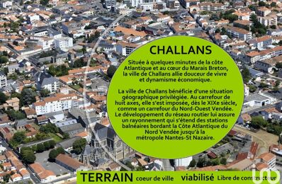 vente terrain 95 000 € à proximité de Châteauneuf (85710)