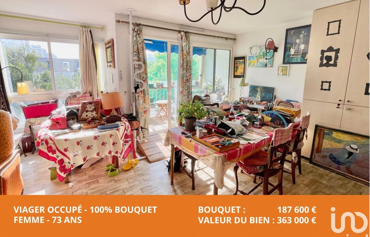 appartement 4 pièces 85 m2 à vendre à Nantes (44100)