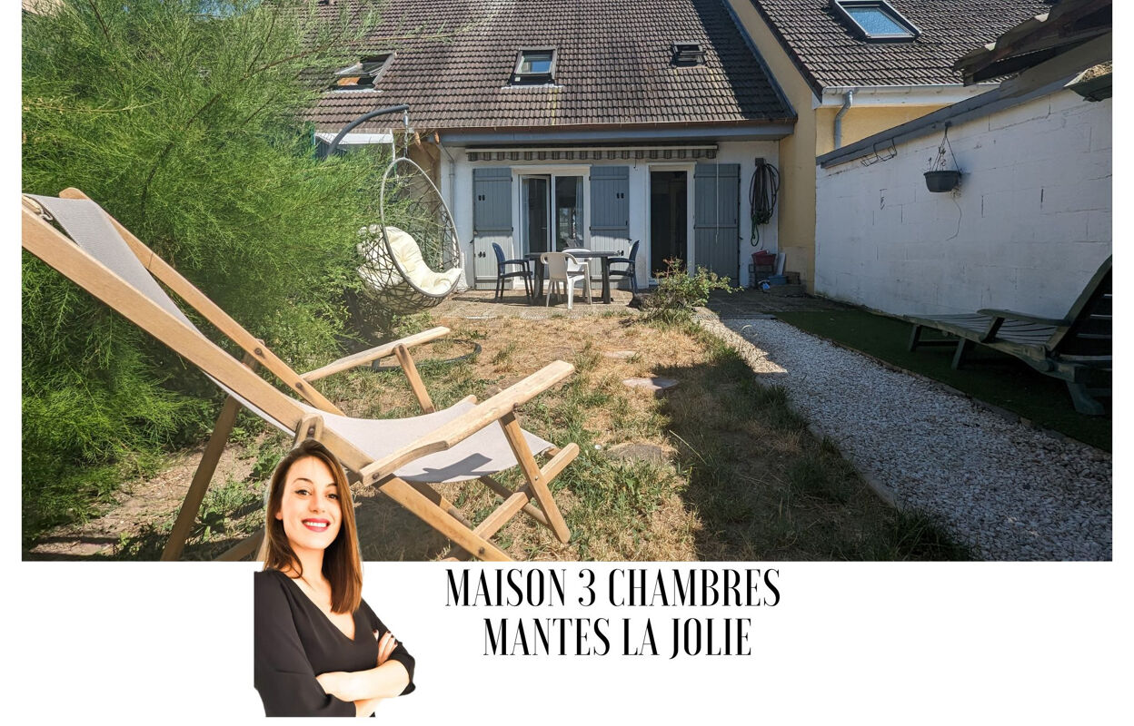 maison 4 pièces 82 m2 à vendre à Mantes-la-Jolie (78200)