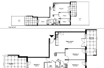 appartement 3 pièces 65 m2 à vendre à Gardanne (13120)
