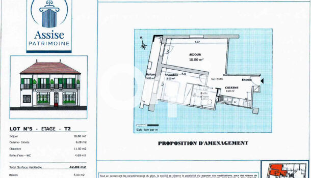 Appartement 2 pièces  à louer Fouras 17450