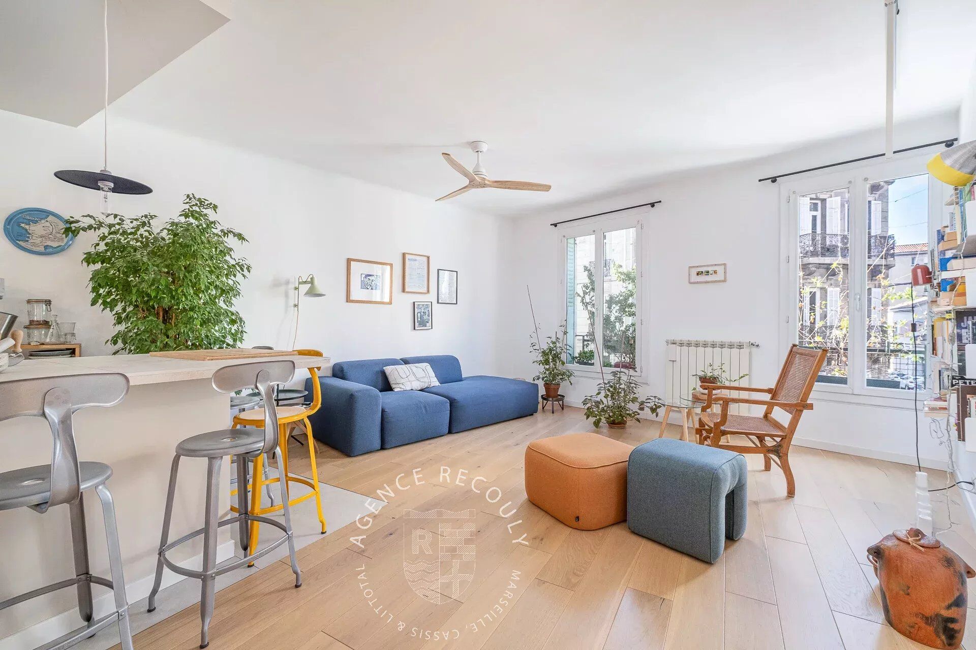 Appartement  T3 à vendre Marseille 5eme 13005