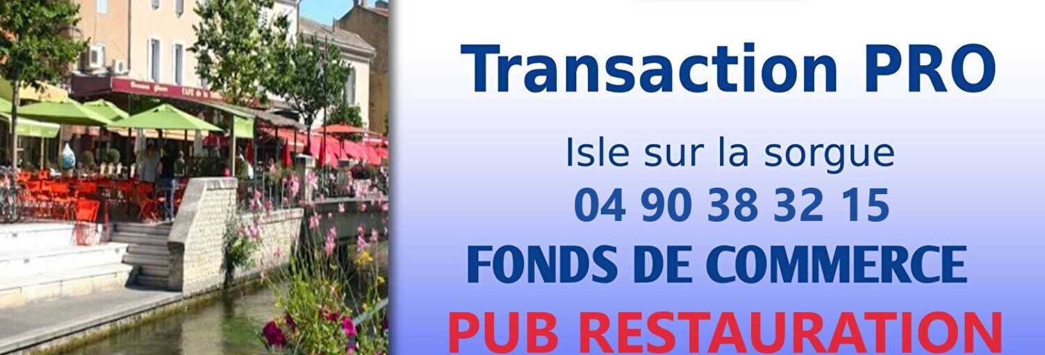 Commerce  150 m² à vendre à L'Isle-sur-la-Sorgue (84800)
