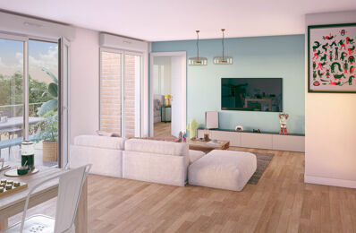 appartement neuf T1, T3 pièces 28 à 57 m2 à vendre à Toulouse (31500)